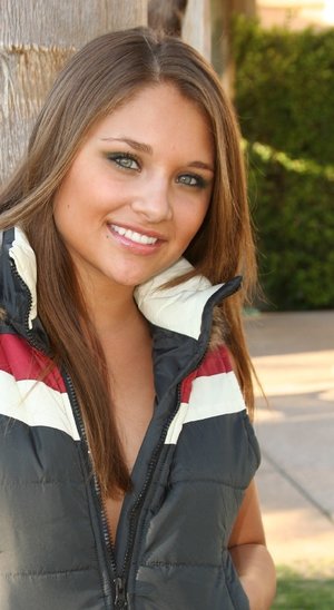 18 year old beauty Kaci Starr stripping off satin bra and panty set